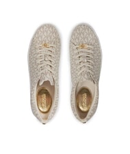 MICHAEL KORS KEATON Sneakers stampa logo all over vanilla - Scarpe Donna - 4