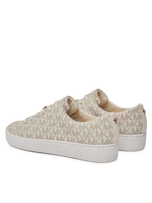 KEATON Sneakers stampa logo all over vanilla - Scarpe Donna