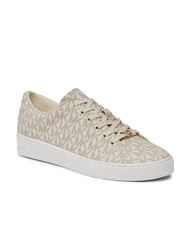 MICHAEL KORS KEATON Sneakers stampa logo all over vanilla - Scarpe Donna - 3