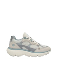 TIMBERLAND HAZEL LANE LOW  natural mesh w light blue - Scarpe Donna - 2