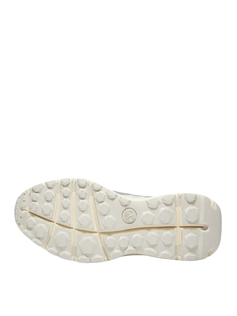 HAZEL LANE LOW  natural mesh w light blue - Scarpe Donna