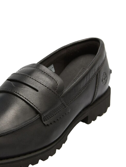 NOREEN Mocassini in pelle black full grain - Scarpe Donna
