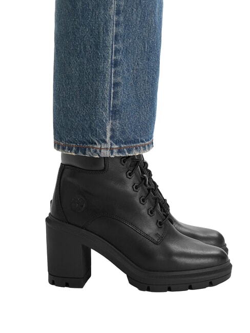 ALLINGTON Stivaletti alti in pelle JETBLACK - Scarpe Donna