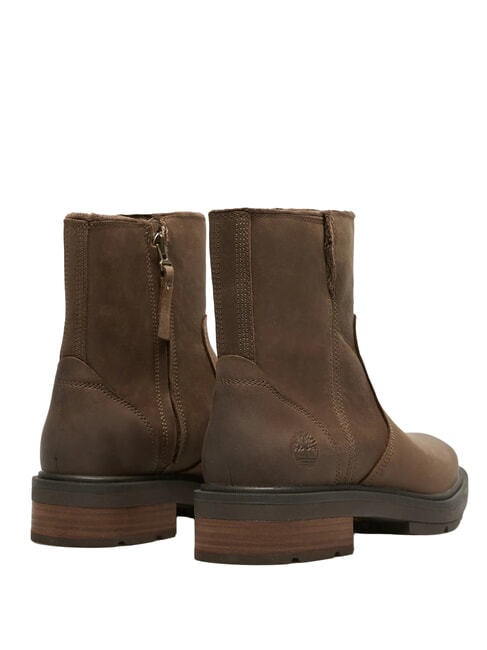 BRIMFIELD Stivaletti in pelle medium brown full grain - Scarpe Donna