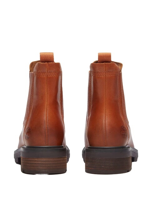 BRIMFIELD Stivaletti bassi in pelle md brn f grain w dk brn - Scarpe Donna