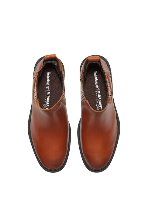 BRIMFIELD Stivaletti bassi in pelle md brn f grain w dk brn - Scarpe Donna