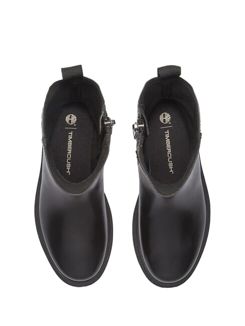 CAMBRIA VALLEY Stivali in pelle black full grain - Scarpe Donna