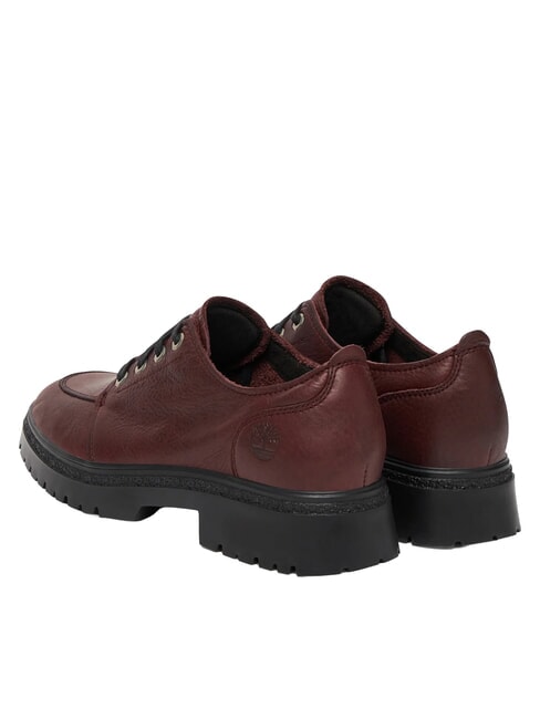 CAMBRUA VALLEY Scarpe in pelle burgundy fullgrain - Scarpe Donna