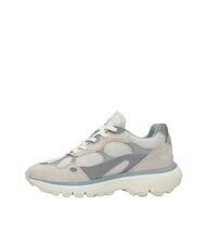 TIMBERLAND HAZEL LANE LOW  natural mesh w light blue - Scarpe Donna - 3