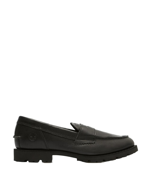NOREEN Mocassini in pelle black full grain - Scarpe Donna