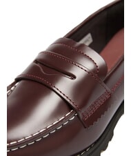 TIMBERLAND NOREEN Mocassini in pelle burgundy fullgrain - Scarpe Donna - 4