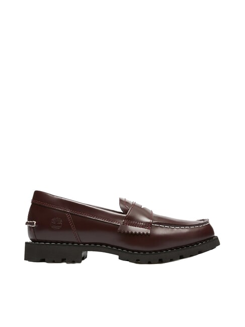 NOREEN Mocassini in pelle burgundy fullgrain - Scarpe Donna