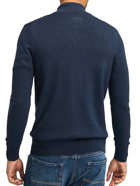 WILLIAMS RIVER Maglione con zip dark sapphire/dark denim - Maglie Uomo