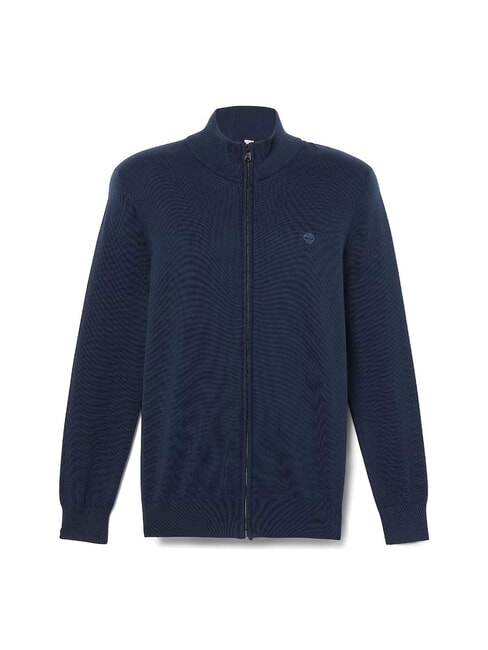 WILLIAMS RIVER Maglione con zip dark sapphire/dark denim - Maglie Uomo