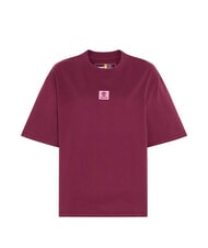 TIMBERLAND STACK LOGO  T-Shirt in cotone burgundy - T-shirt e Top Donna - 3