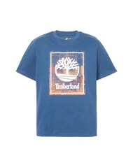 TIMBERLAND FRONT SEASONAL STACK T-Shirt in cotone oceana - T-shirt Uomo - 3