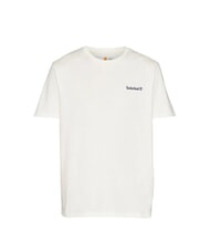 TIMBERLAND SMALL LINEAR T-Shirt in cotone vintage white - T-shirt Uomo - 3
