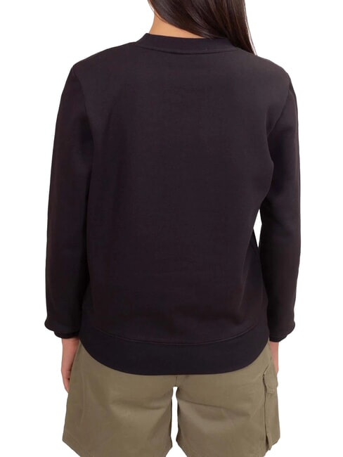 EXETER RIVER BRUSHED  Felpa in misto cotone NERO - Felpe Donna