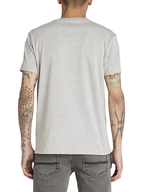 DUNSTAN RIVER T-Shirt in cotone medium grey heather - T-shirt Uomo