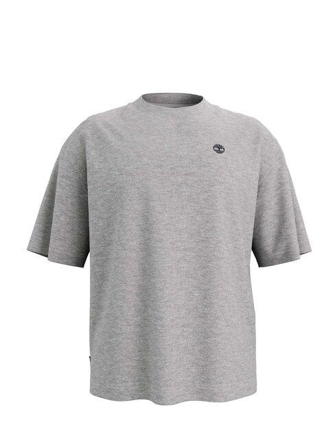 DUNSTAN RIVER T-Shirt in cotone medium grey heather - T-shirt Uomo