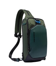 PIQUADRO PQ-EARTH  VERDE - Tracolle Uomo - 2