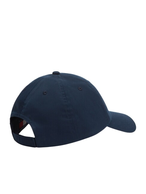 TJM LINEAR LOGO Cappello con visiera dark night navy - Cappelli