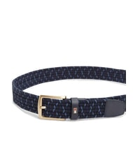 TOMMY HILFIGER DENTON Cintura elasticizzata intrecciata aegean sea - Cinture - 2