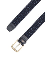 TOMMY HILFIGER DENTON Cintura elasticizzata intrecciata aegean sea - Cinture - 3