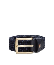 TOMMY HILFIGER DENTON Cintura elasticizzata intrecciata aegean sea - Cinture - 4