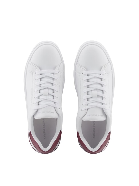 A|X Sneakers in pelle optical white+groove - Scarpe Donna