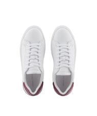 ARMANI EXCHANGE A|X Sneakers in pelle optical white+groove - Scarpe Donna - 4