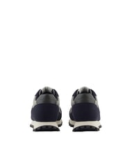 ARMANI EXCHANGE DROP MICROSUEDE Sneakers con logo a contrasto deep navy+gray+chimera - Scarpe Uomo - 3