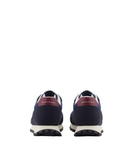 ARMANI EXCHANGE DROP MICROSUEDE Sneakers con logo a contrasto deep navy+estate blue+pomenegr - Scarpe Uomo - 3