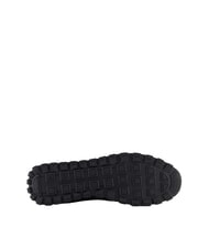 ARMANI EXCHANGE DROP MICROSUEDE Sneakers con logo a contrasto deep navy+estate blue+pomenegr - Scarpe Uomo - 5