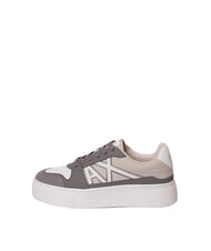 ARMANI EXCHANGE AX LOGO Sneakers platfom brown bass+sand - Scarpe Donna - 2