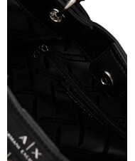 ARMANI EXCHANGE A|X Shopper a mano, con tracolla brown bass / black - Borse Donna - 4