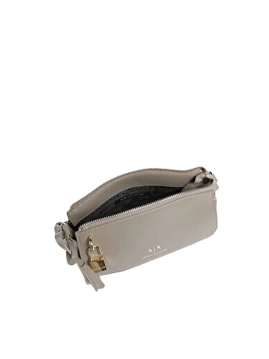 JANE Borsa a tracolla con lucchetto brown bass - Borse Donna