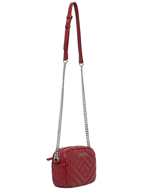 VICTORIA Borsa camera case matelass&egrave; red dahlia - Borse Donna