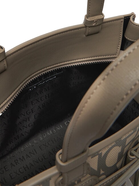 LOGO ALL OVER Borsa piccola con tracolla sound sand / brown bass - Borse Donna