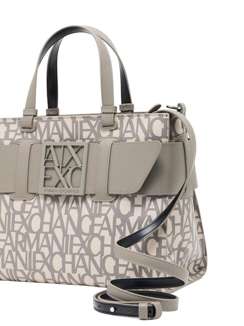 LOGO ALL OVER Borsa a mano con tracolla sound sand / brown bass - Borse Donna