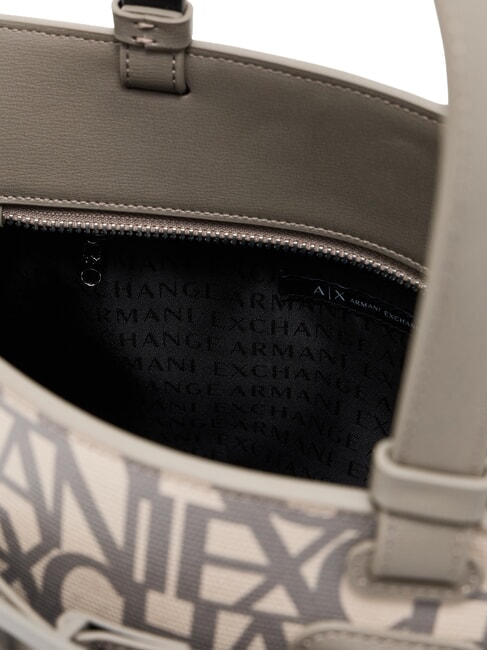 LOGO ALL OVER Borsa a mano con tracolla sound sand / brown bass - Borse Donna