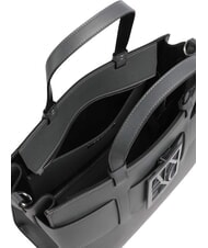 ARMANI EXCHANGE A|X BUCKLE Borsa a mano con tracolla chill steel - Borse Donna - 3