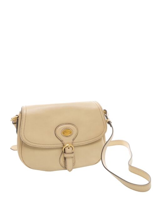 ISADORA Borsa a tracolla in pelle con flap butter abb. oro - Borse Donna