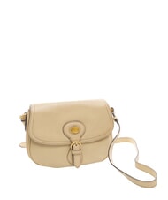 THE BRIDGE ISADORA Borsa a tracolla in pelle con flap butter abb. oro - Borse Donna - 2