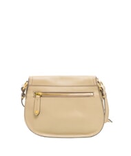 THE BRIDGE ISADORA Borsa a tracolla in pelle con flap butter abb. oro - Borse Donna - 4