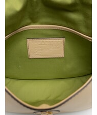 THE BRIDGE ISADORA Borsa a tracolla in pelle con flap butter abb. oro - Borse Donna - 5