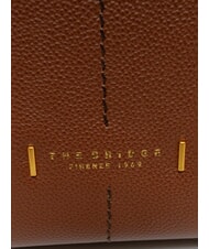 THE BRIDGE LETIZIA Shopping Bag in pelle MARRONE - Borse Donna - 3