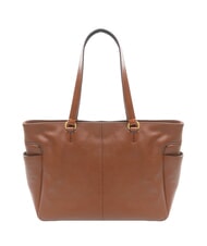 THE BRIDGE LETIZIA Shopping Bag in pelle MARRONE - Borse Donna - 4