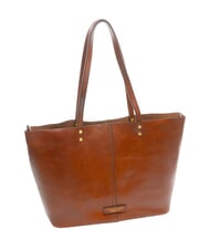 THE BRIDGE LISA Shopping Bag in pelle MARRONE - Borse Donna - 2