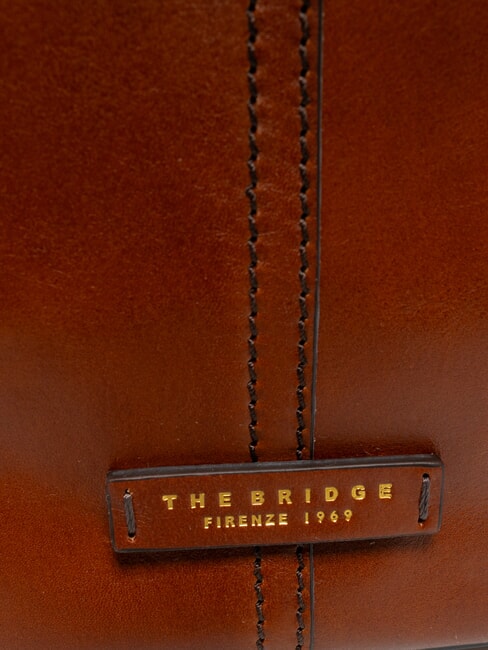 LISA Shopping Bag in pelle MARRONE - Borse Donna